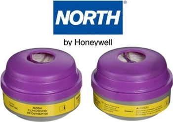 NORTH 7583 Chemical Filter, Organic Vapor Cartridge / Acid Gas