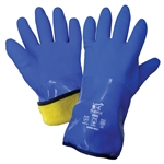 Global Glove 8490 FrogWear PVC Gloves - Insulated/Waterproof - M-XL