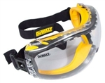 DEWALT DPG82-11C Concealer Clear Anti-Fog Dual Mold Safety Goggle