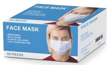 Cordova ELM-100 Disposable Masks - 50 Per Box