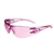 Radians OP6767ID Optima Safety Glasses - Pink Temples - Pink Lens