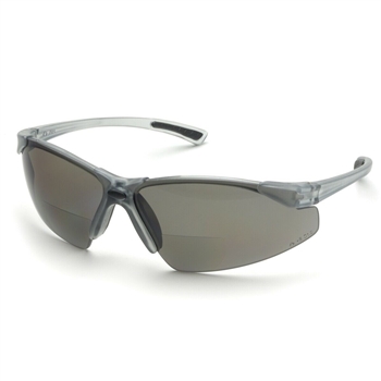 Elvex RX-200G Bifocal Safety Glasses With Gray Lens