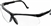 Uvex S3200 Genesis Safety Glasses With Clear Lens & Black Frame