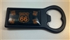 Rt 66 Bottle Opener Magnet