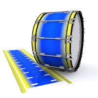 Dynasty 1st Generation Bass Drum Slip - Afternoon Fade (Blue)