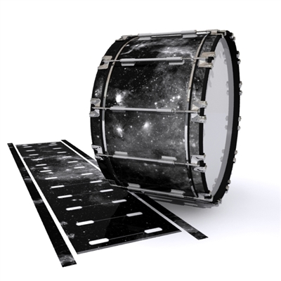 Dynasty 1st Generation Bass Drum Slip - BW Galaxy (Themed)