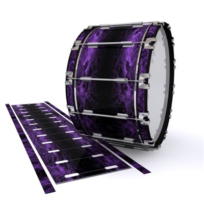 Dynasty 1st Generation Bass Drum Slip - Coast GEO Marble Fade (Purple)