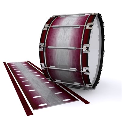 Dynasty 1st Generation Bass Drum Slip - Cranberry Stain (Red)