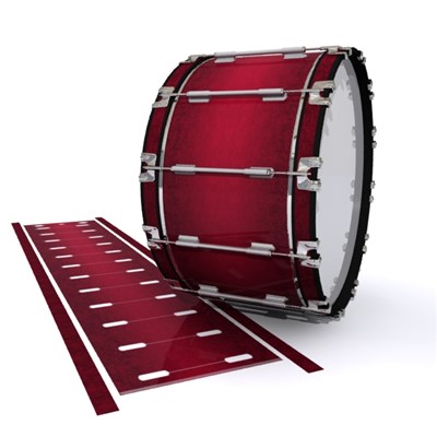 Dynasty 1st Generation Bass Drum Slip - Crimson Depth (Red)