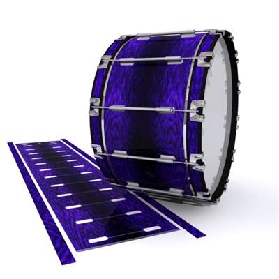 Dynasty 1st Generation Bass Drum Slip - Electric Purple Rosewood (Purple)