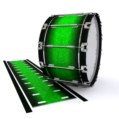 Dynasty 1st Generation Bass Drum Slip - Emerald Fade (Green)