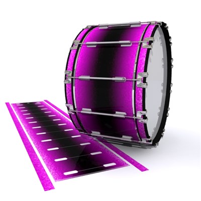 Dynasty 1st Generation Bass Drum Slip - Imperial Purple Fade (Purple) (Pink)