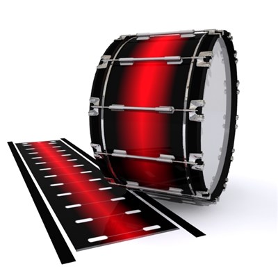 Dynasty 1st Generation Bass Drum Slip - Red Line Red (Red)