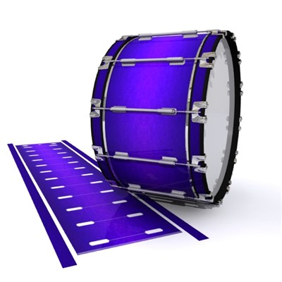 Dynasty 1st Generation Bass Drum Slip - Smokey Purple Grain (Purple)