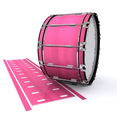 Dynasty 1st Generation Bass Drum Slip - Sunset Stain (Pink)