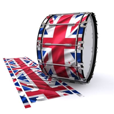 Dynasty 1st Generation Bass Drum Slip - Union Jack (Themed)