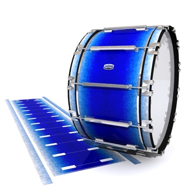 Dynasty Custom Elite Bass Drum Slip - Blue Wonderland (Blue)