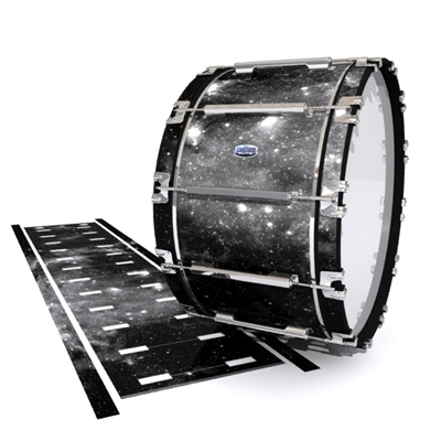 Dynasty Custom Elite Bass Drum Slip - BW Galaxy (Themed)