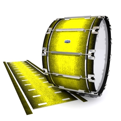 Dynasty Custom Elite Bass Drum Slip - Lemon Gold (Yellow)