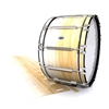 Dynasty Custom Elite Bass Drum Slip - Maple Woodgrain White Fade (Neutral)