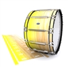 Dynasty Custom Elite Bass Drum Slip - Maple Woodgrain Yellow Fade (Yellow)