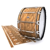 Dynasty Custom Elite Bass Drum Slip - Oak Burl (Neutral)