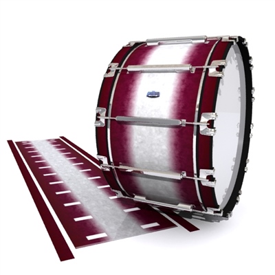 Dynasty Custom Elite Bass Drum Slip - Pebble Maroon (Red)