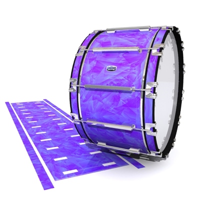 Dynasty Custom Elite Bass Drum Slip - Purple Cosmic Glass (Purple)