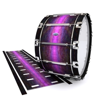 Dynasty Custom Elite Bass Drum Slip - Purple Dream Fade (Purple)