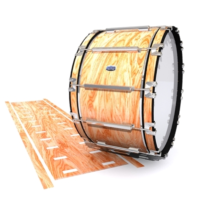 Dynasty Custom Elite Bass Drum Slip - Radiant Burl (Neutral)