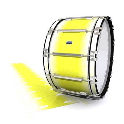 Dynasty Custom Elite Bass Drum Slip - Salty Lemon (Yellow)