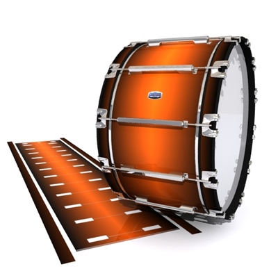 Dynasty Custom Elite Bass Drum Slip - Solar Flare (Orange)