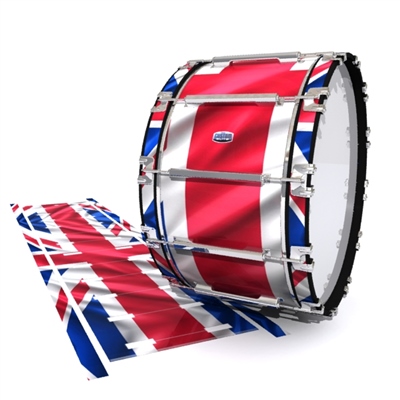 Dynasty Custom Elite Bass Drum Slip - Union Jack (Themed)