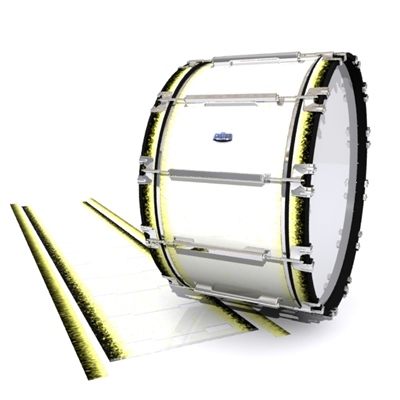 Dynasty Custom Elite Bass Drum Slip - White Dynamite (Neutral)