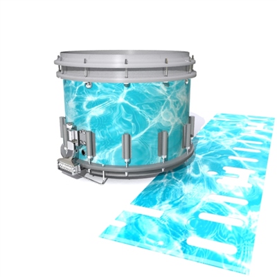 Dynasty DFX 1st Gen. Snare Drum Slip - Aquatic Refraction (Themed)