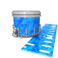 Dynasty DFX 1st Gen. Snare Drum Slip  - Blue Cosmic Glass (Blue)