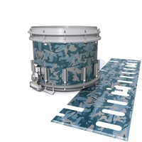 Dynasty DFX 1st Gen. Snare Drum Slip  - Blue Slate Traditional Camouflage (Blue)