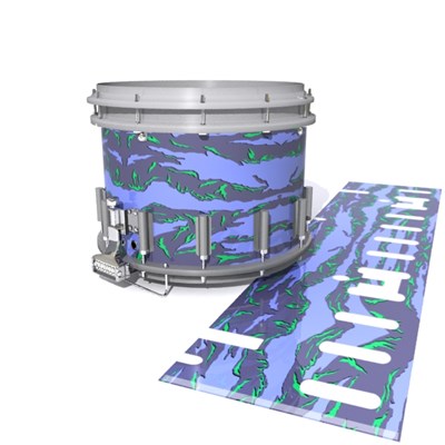 Dynasty DFX 1st Gen. Snare Drum Slip - Electric Tiger Camouflage (Purple)