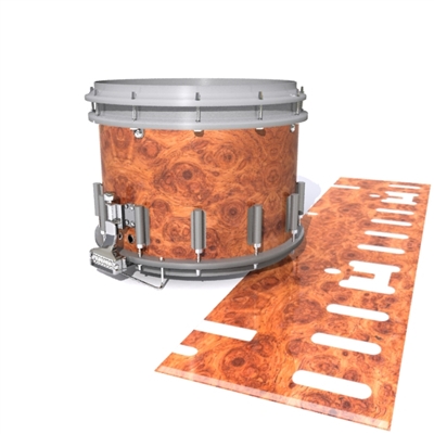 Dynasty DFX 1st Gen. Snare Drum Slip - Macro Ormosia Burl (Neutral)