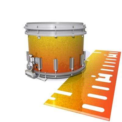 Dynasty DFX 1st Gen. Snare Drum Slip - Madagascar Sunset (Yellow) (Orange)