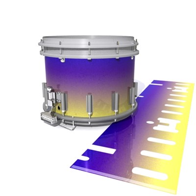 Dynasty DFX 1st Gen. Snare Drum Slip - Mystic Horizon (Purple) (Yellow)