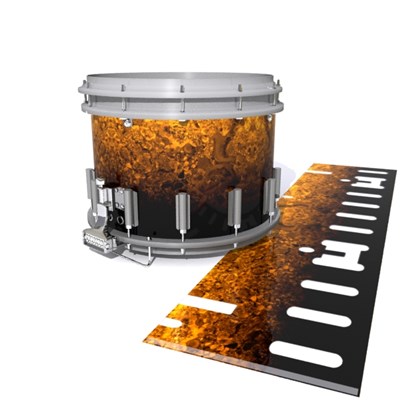 Dynasty DFX 1st Gen. Snare Drum Slip - Pangaea Fade (Orange)