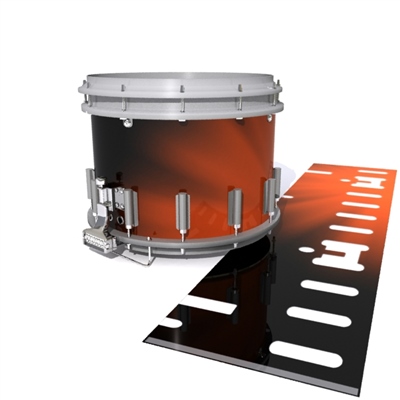 Dynasty DFX 1st Gen. Snare Drum Slip - Red Light Rays (Themed)