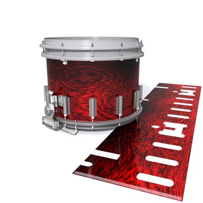 Dynasty DFX 1st Gen. Snare Drum Slip - Rosy Red Rosewood (Red)