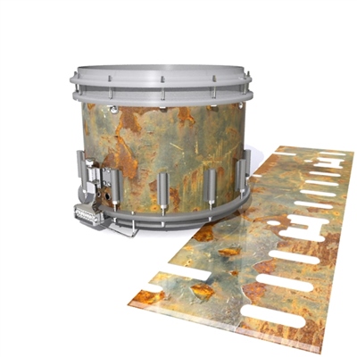 Dynasty DFX 1st Gen. Snare Drum Slip - Rusted Metal (Themed)
