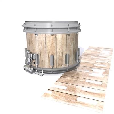 Dynasty DFX 1st Gen. Snare Drum Slip - Vertical Planks (Themed)