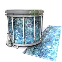 Dynasty Custom Elite Snare Drum Slip - Aeriform (Blue)