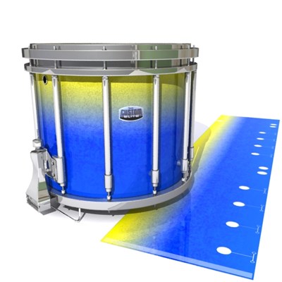 Dynasty Custom Elite Snare Drum Slip - Afternoon Fade (Blue)