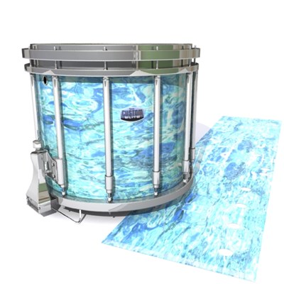 Dynasty Custom Elite Snare Drum Slip - Cosmic Tide (Blue)