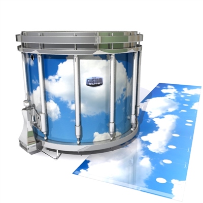 Dynasty Custom Elite Snare Drum Slip - Cumulus Sky (Themed)